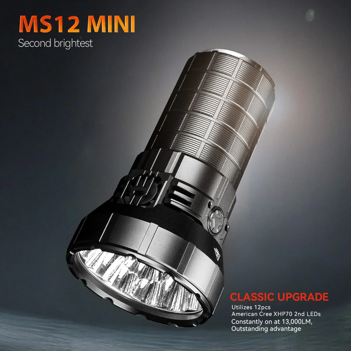 La Lampe Torche La Plus Puissante Du Monde IMALENT MS18 La Lampe La Plus Puissante Du Monde 100 000 Lumens, Modes,  Portée De 1350 Mètres, 18 CREE LED Lampe De Poche Militaire Écran OLED |  freixenet.com