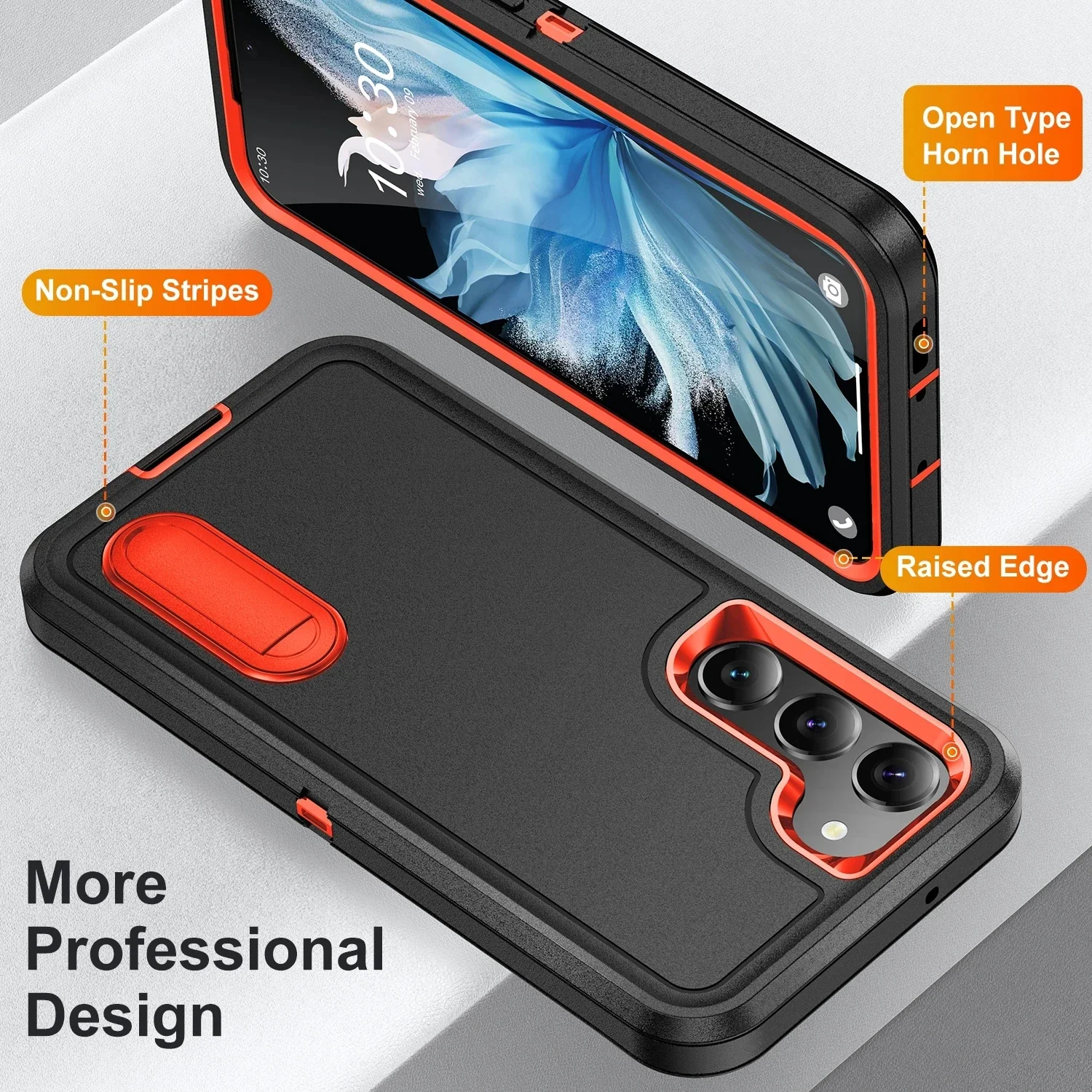 Étui robuste Armor Otter pour Samsung Galaxy S23 S24 Ultra S23FE S22 Plus A15 A54 A14 A53 A13 Housses de téléphone antichoc_voghion.com