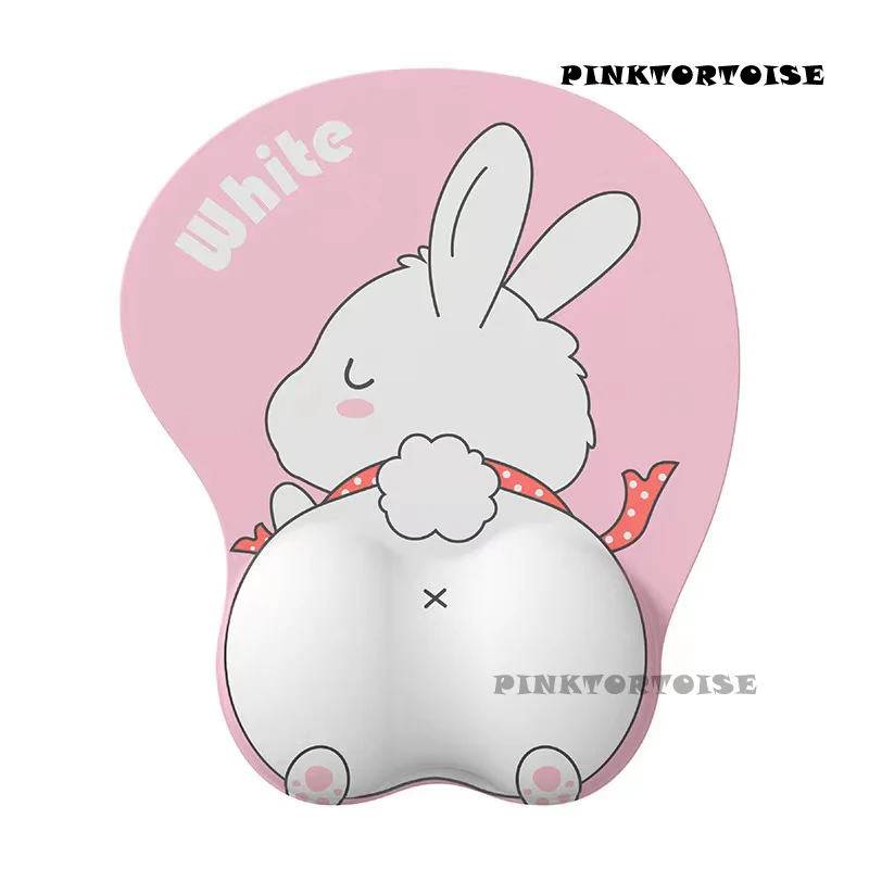 pinktortoise-anime-lovely-rabbit-3d-butt-gaming-mouse-pads-with-silicone-gel-wrist-rest-eco-friendly-mousepad-mat-for-lolcsgo