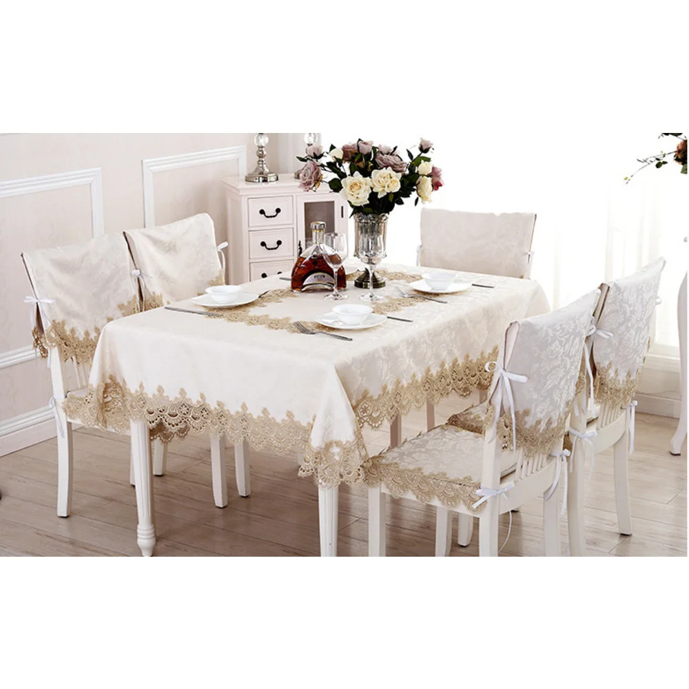 Tovaglia in pizzo di pizzo solubile in acqua, tovaglia da caffè, panno e rilascio di sabbia, soggiorno, tavolo da pranzo_voghion.com