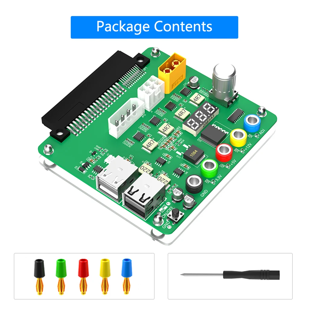 

Коммутационный блок питания XT-XINTE с 4 портами USB