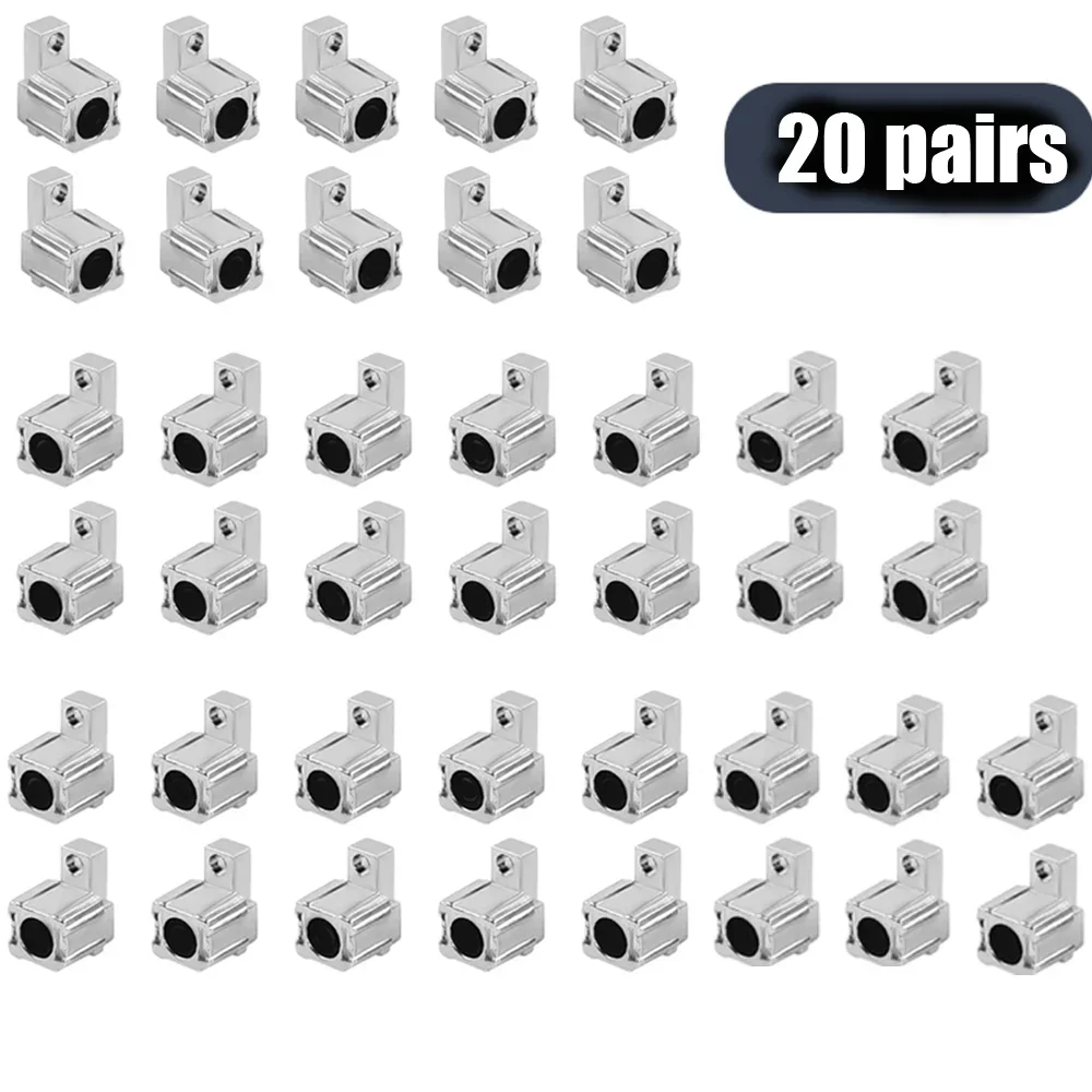 Replacement Metal Lock Buckle Latches for Joy-Con Repair - 10 Pairs
