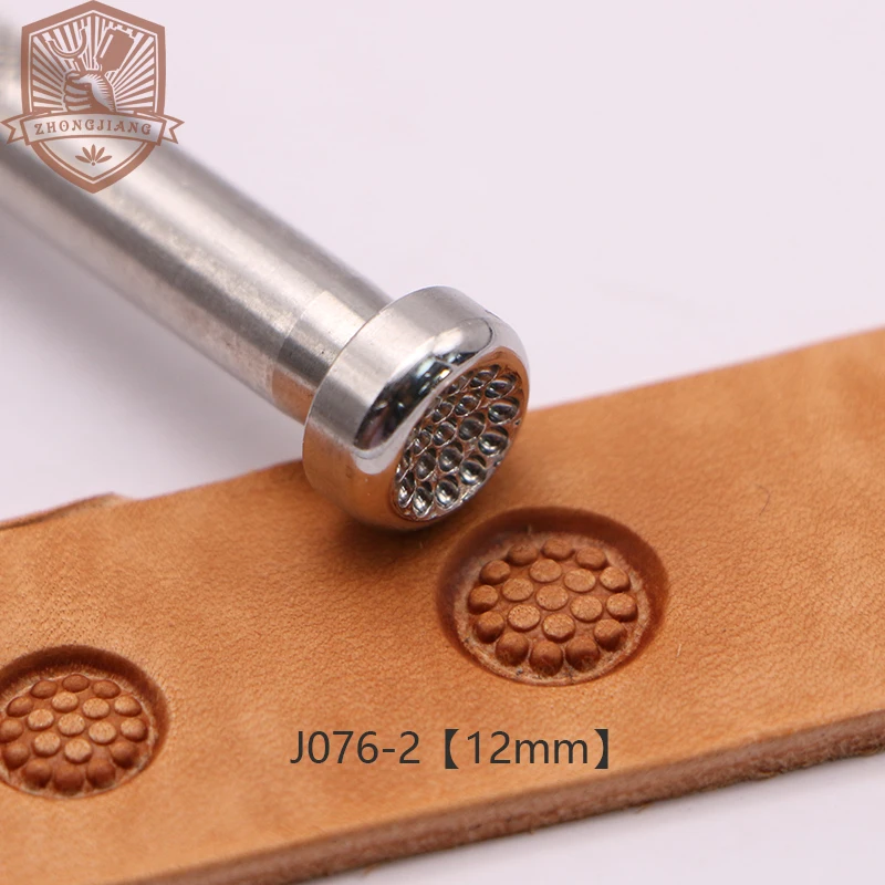 Leather Stamp Tools Group Point Protruding Flower Center