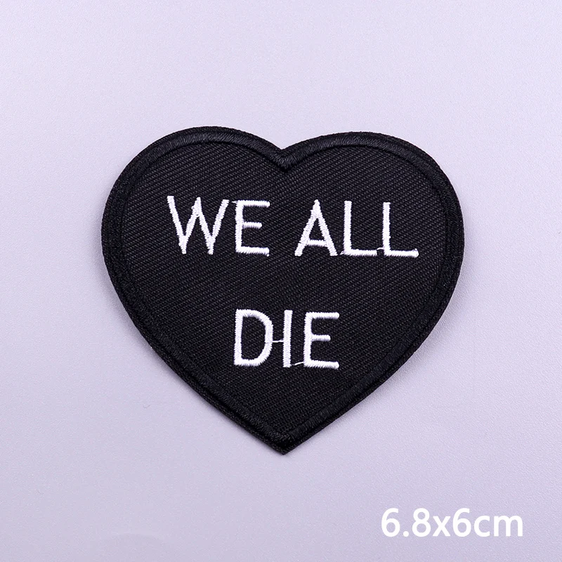 Toppa divertente punk toppe termoadesive per abbigliamento toppe termoadesive sui vestiti toppa da ricamo hippie rock biker toppa da cucire