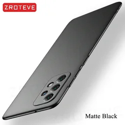 Zroteve Slim Frosted Hard PC Phone Case Cover for Samsung Galaxy 5G Series (Matte Black)
