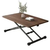 Table à manger élévatrice et pliante, salon à double usage, Table à manger Simple, bureau mobile pliable 5