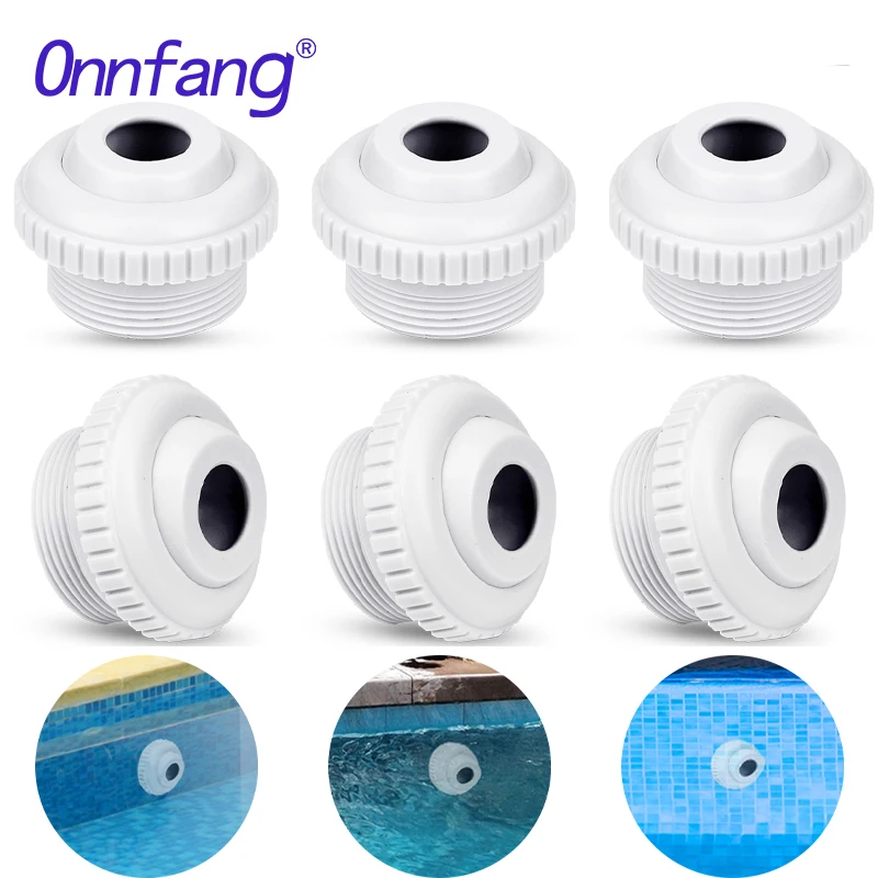 

3/2/1PC Swimming Pool Massage Nozzle Return Jet Fitting SPA Massage Nozzle For Swimming Pool and Spa Return Jet Pool Accessories