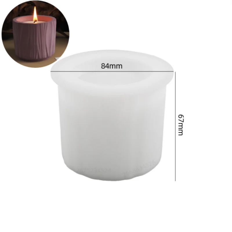 قالب سيليكون لحامل الشموع الدائري الشبكي، يستخدم ل...