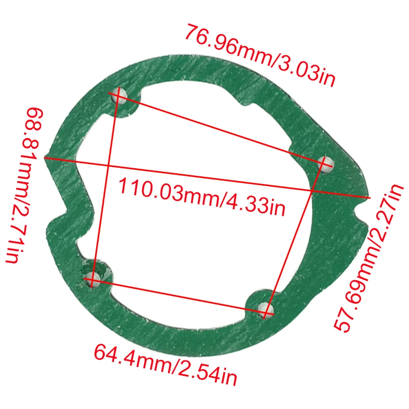1/2/5/10/20/50X Burner Gasket Diesel Parking Heater Burner Combustion Chamber Gasket For Eberspacher Airtronic 5KW D4 D4S Heater burner gasket