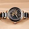 LIGE Brand SUNKTA Luxury Ladies Watch Black Ceramic Diamond Waterproof Quartz Watch for Women Wristwatch Clock Relogios Feminino 3