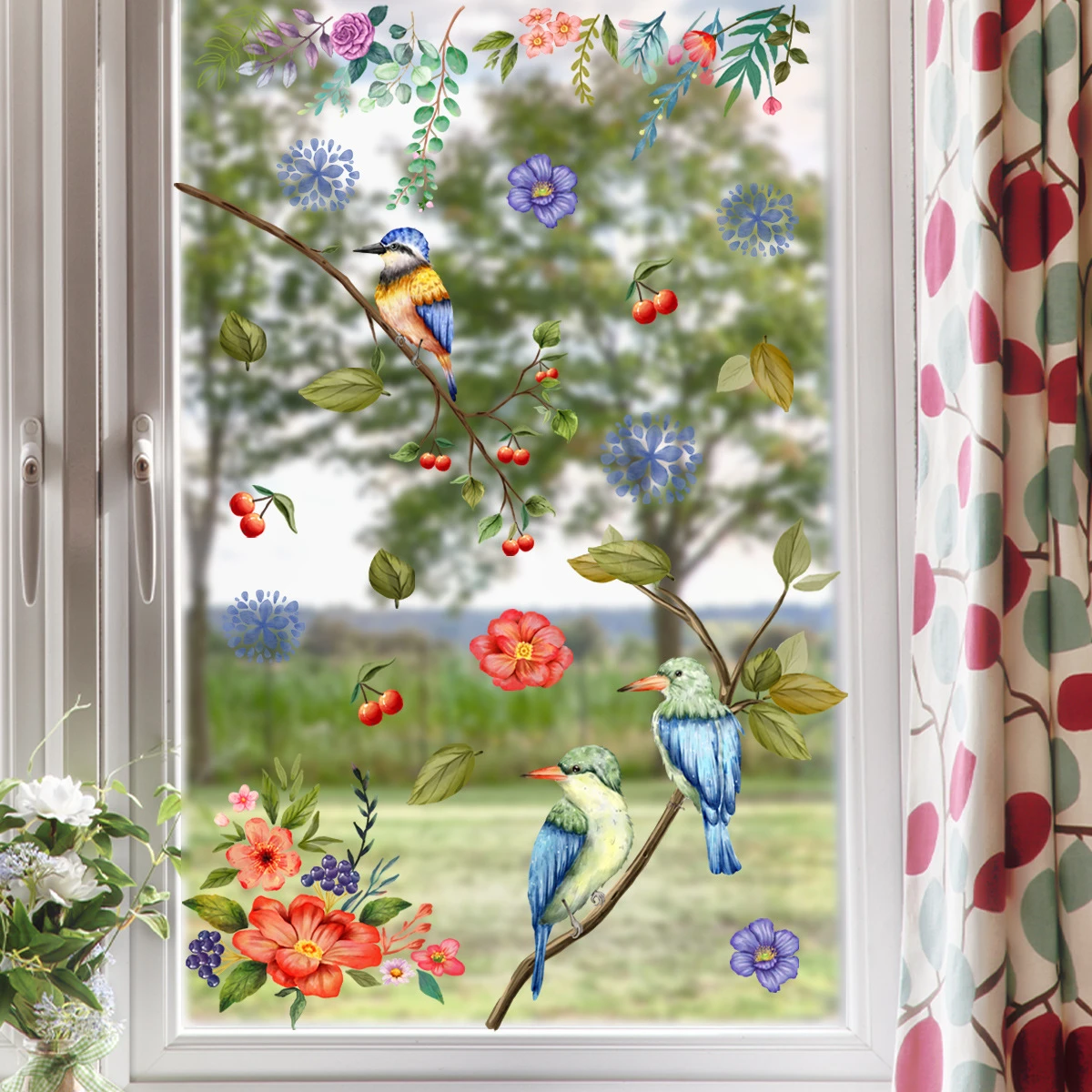 Decorative Wall Stickers Bedroom Walls Wall Sticker Wallpaper Flowers