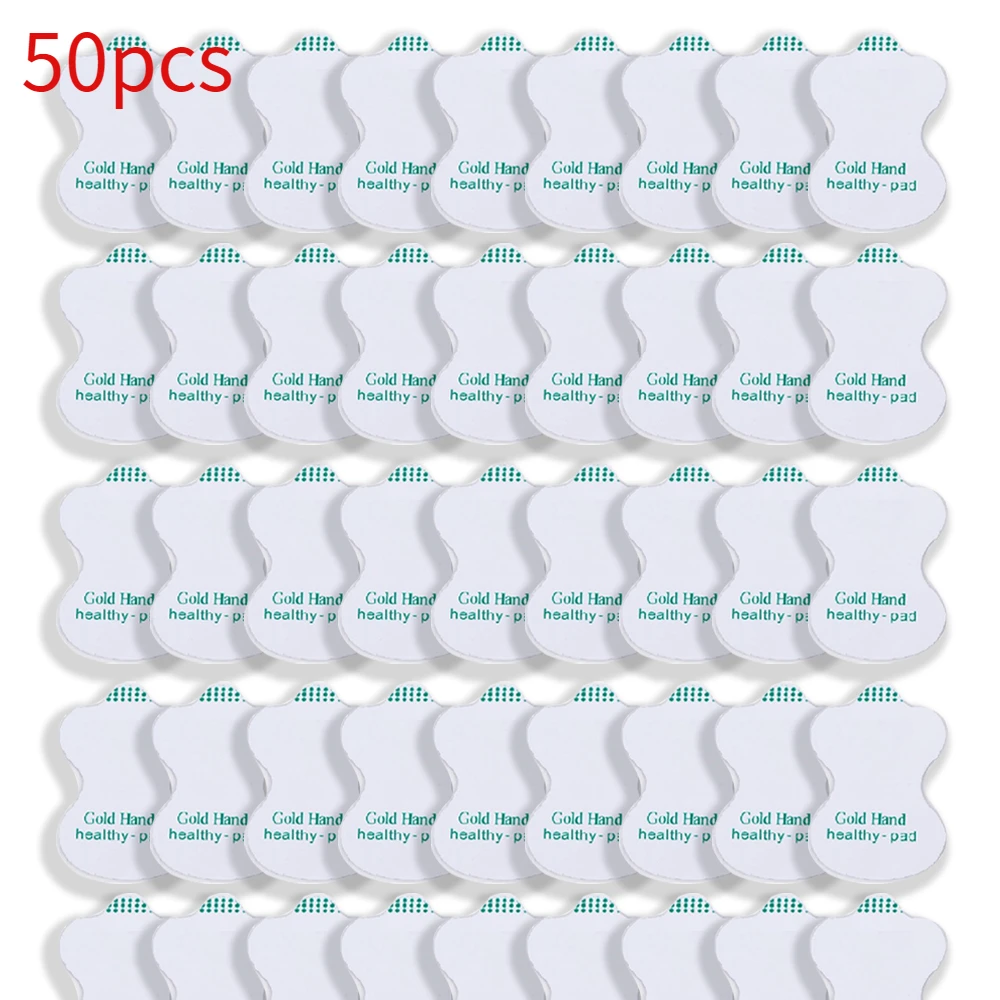 50PCS Replaceable Tens Electrode Pads For Scupping Therapy Massager Machine Therapeutic Muscle Stimulator Acupuncture Apparatus 50pcs replaceable tens electrode pads for scupping therapy massager machine therapeutic muscle stimulator acupuncture apparatus