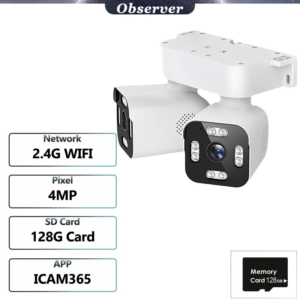 2K 4MP Cam Add 128G