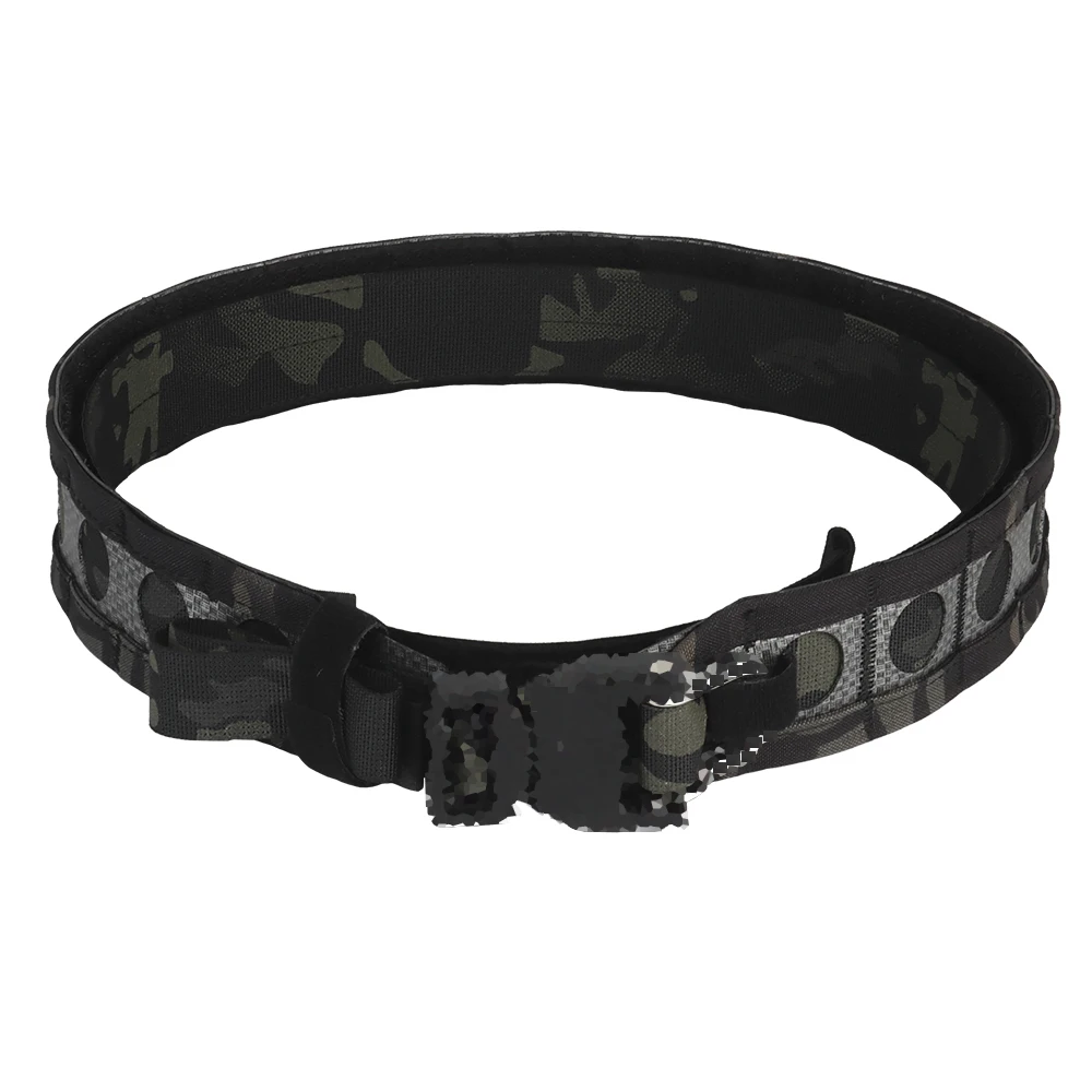 Tactical Belt Ferro Style Bison Battle Belt Ranger Green for Hunting Airsoft MOLLE Belts with Quick Release Buckle Lightweight
