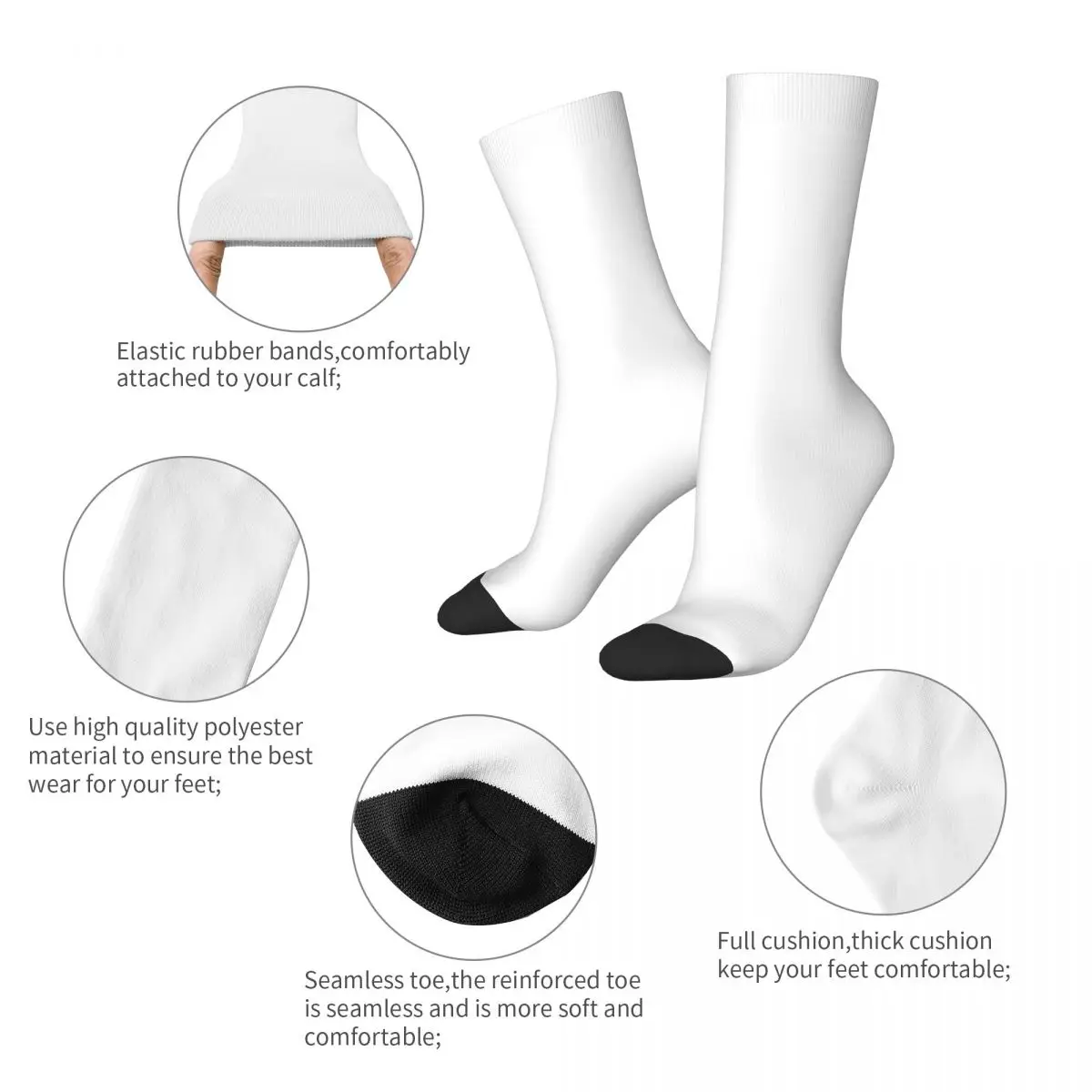 Vincenzo Korean Drama Fan Art Socks Antiskid soccer socks sports stockings Socks set Socks cotton Socks Male Women's