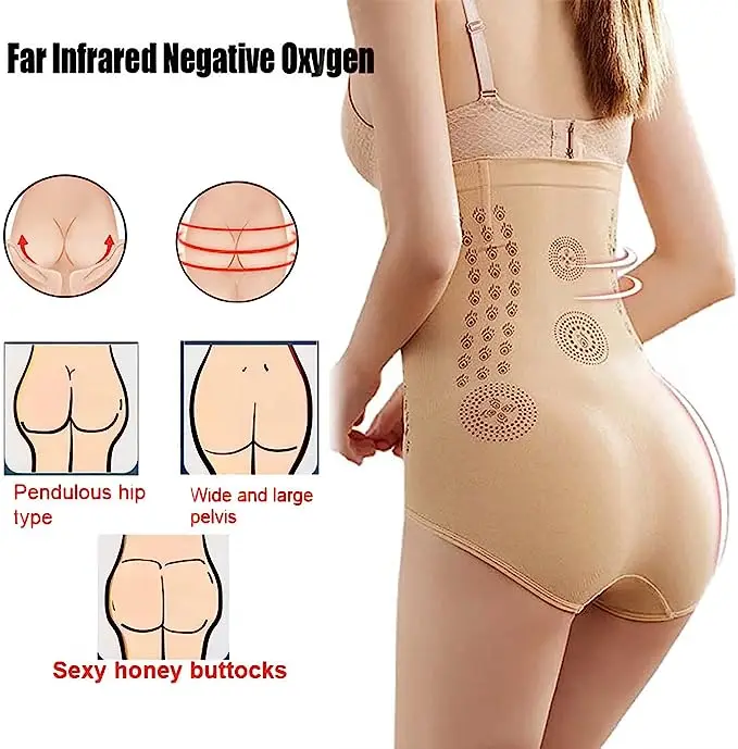 Shapewear panties fiber restoration shaper tummy control thigh slimming waist trainer for women bodyshaper