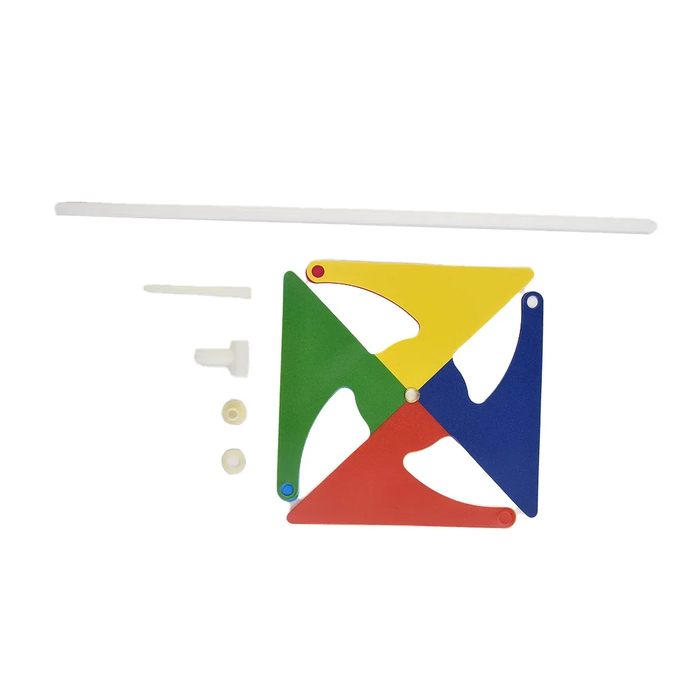 Garden Art Decor Windmill Toys Garden Windmill Wind Spinner 1 Pcs Colorful Pinwheel Windmill Wind Spinner Garden Yard Art Decoration Outdoor Toys