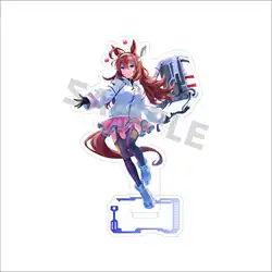 Anime Pretty Derby Figure Acrylic Stand - Sweet Lovely Girls Desk Decor and Xmas Gift - 15 cm (SKU - 02 - 2)