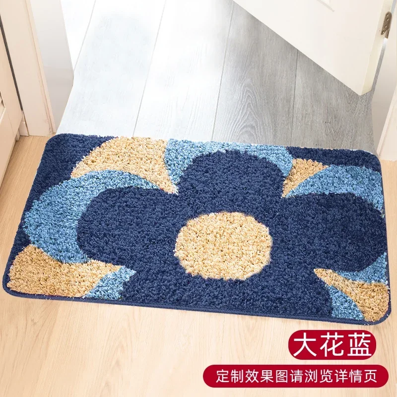 

2024 Room Bathroom Cute Bathroom Plush Carpet Kitchen Living rugs for bedroom