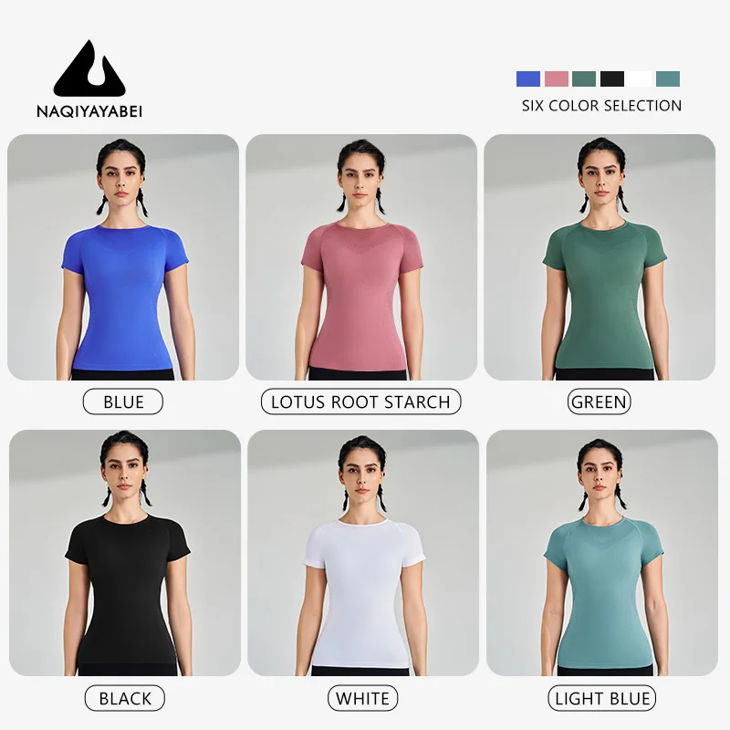 Women's Sports T-Shirt Short Sleeve Tops sports t shirt sports shirt yoga top yoga shirt Quick Dry Breathable Jogging Gym Yoga Clothing