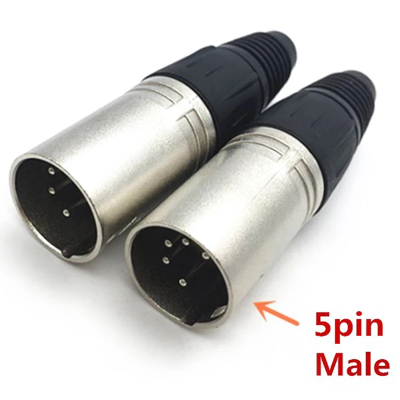 Contrik - NA3M5M, 3P XLR, 5P XLR, Maschio / Femmina, Bianco - Foto 13