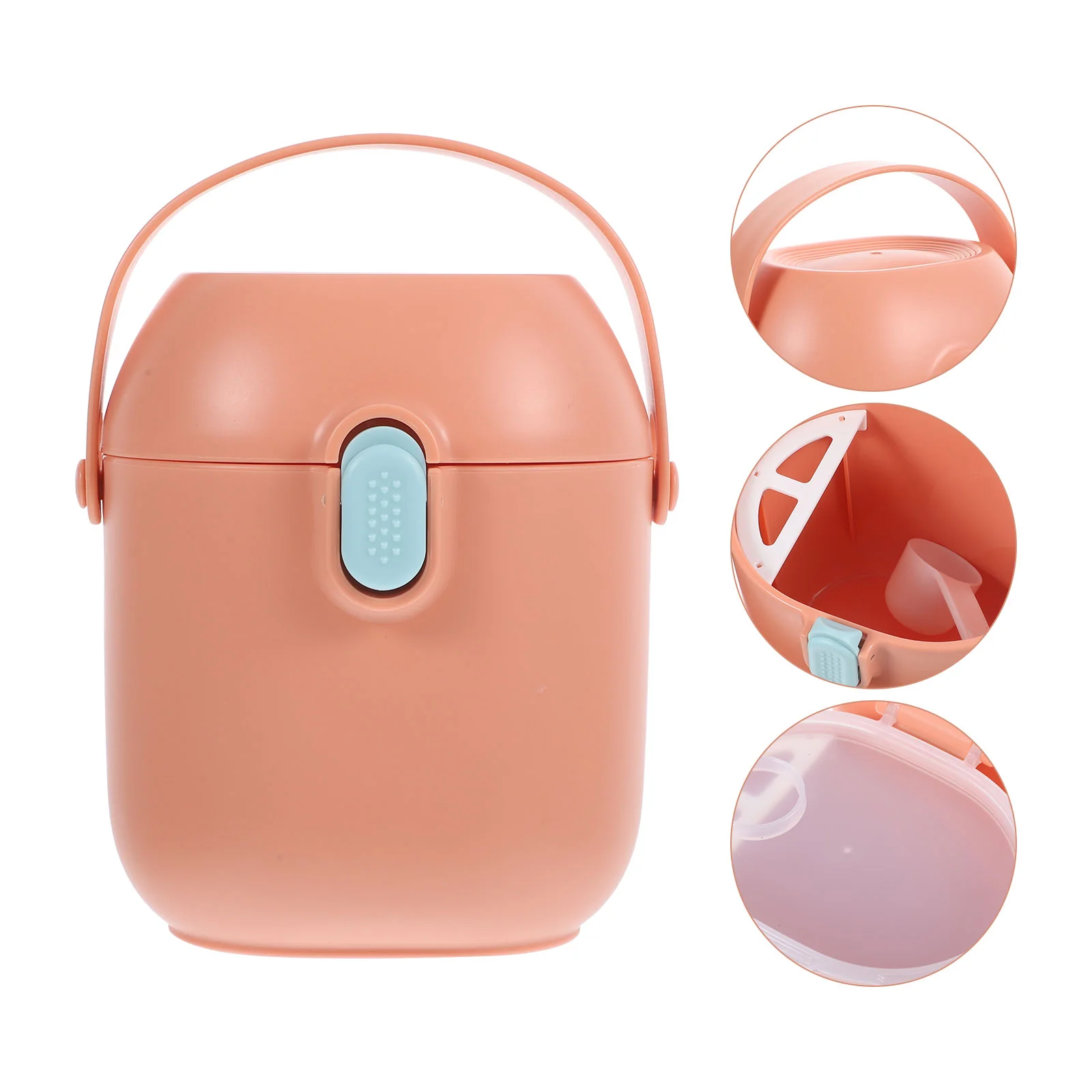 Large Capacity Baby Formula Container Portable Storage Jar Handle Sealed Leak Proof Powder Dispenser Travel Outdoor