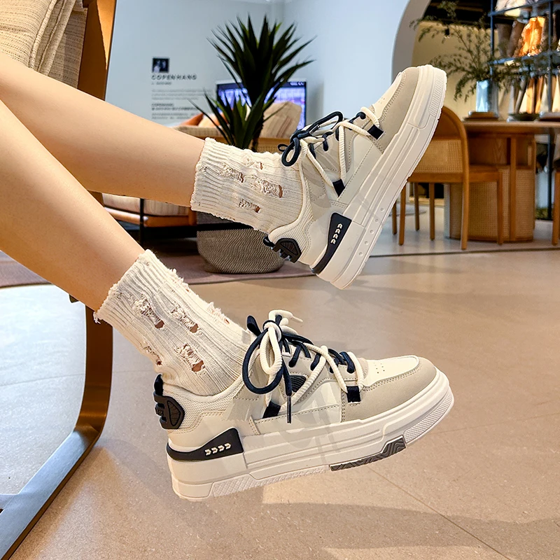 The New Korean Version of Fashion Casual Board Shoes Sports Shoes Outdoor Walking EVA Soft Comfortable Wear-resistant Trend