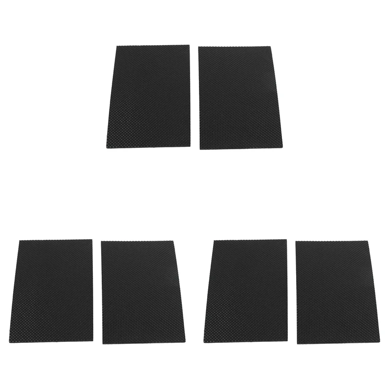 

6 Tablets Anti Slip Furniture Pads Self Adhesive Non Slip Thickened Rubber Feet Floor Protectors For Chair Sofa