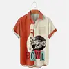 Hawaiian Bowling Men's Shirt Unique Floral 3D Print Summer Lapels Short Sleeves Oversized Unisex Fashion Sweatshirt Streetwear 5