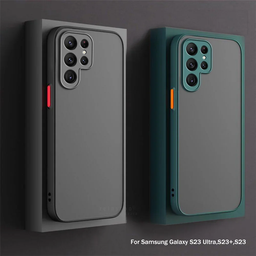 Enhanced Armor Matte Shockproof Bumper Hard Case