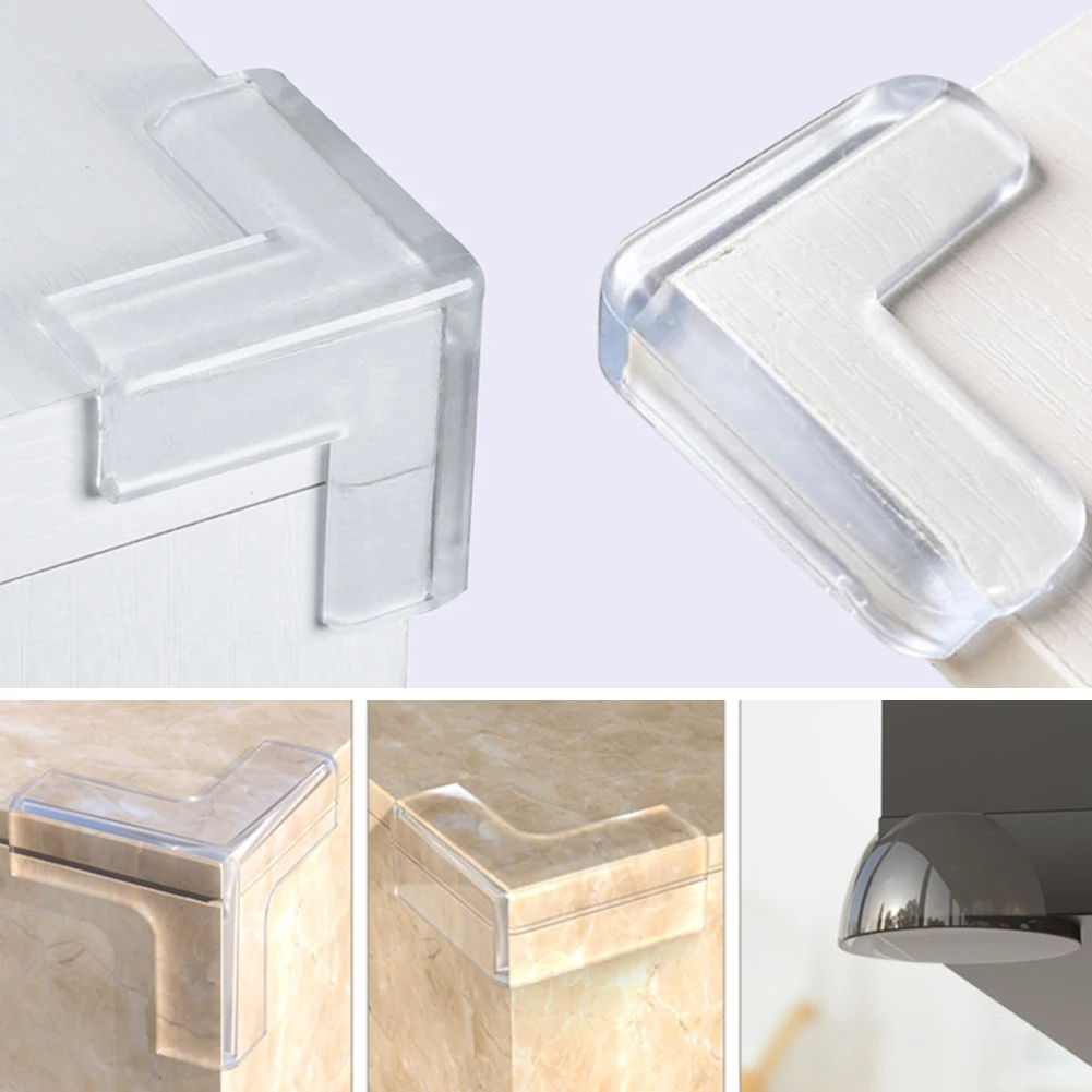 Baby Proofing For Tables Edges - 4pcs- Transparent