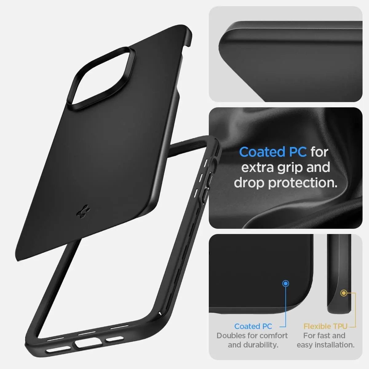 Spigen Fit Iphone 14 Pro Case  Spigen Iphone 14 Pro Thin Fit - Spigen Thin  Case - Aliexpress