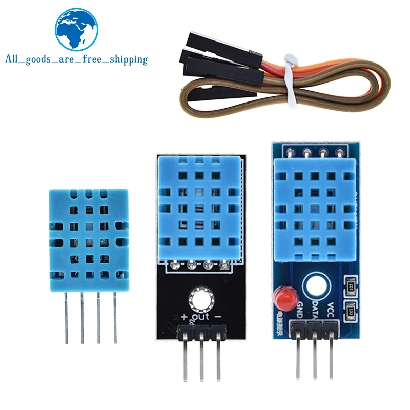 TZT DHT11 cyfrowy czujnik temperatury i wilgotności moduł DHT11 dla Arduino