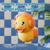 14-piece beach toy set duck beach toys beach play sand play water beach bucket digging sand fun duck random colors 4