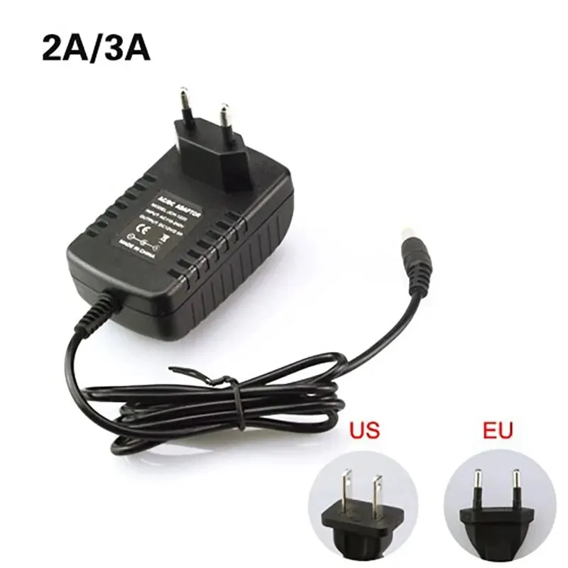 Universal 12V Power Supply Adapter - Multi-Amp LED Driver and Charger