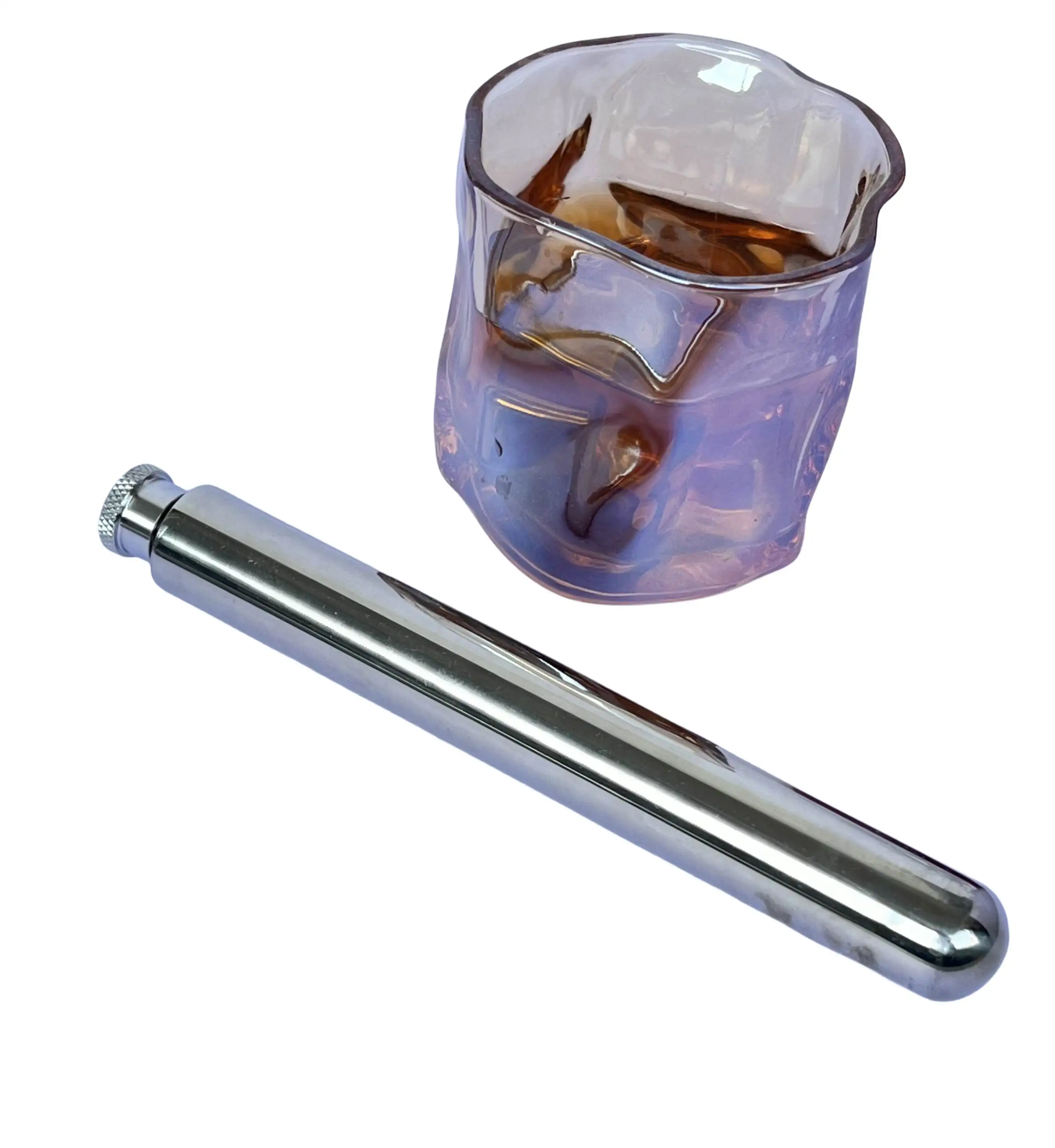 Description Picture 5 of item50PCS/LOT stainless steel 2oz Tube hip Flask,Tube hip flask