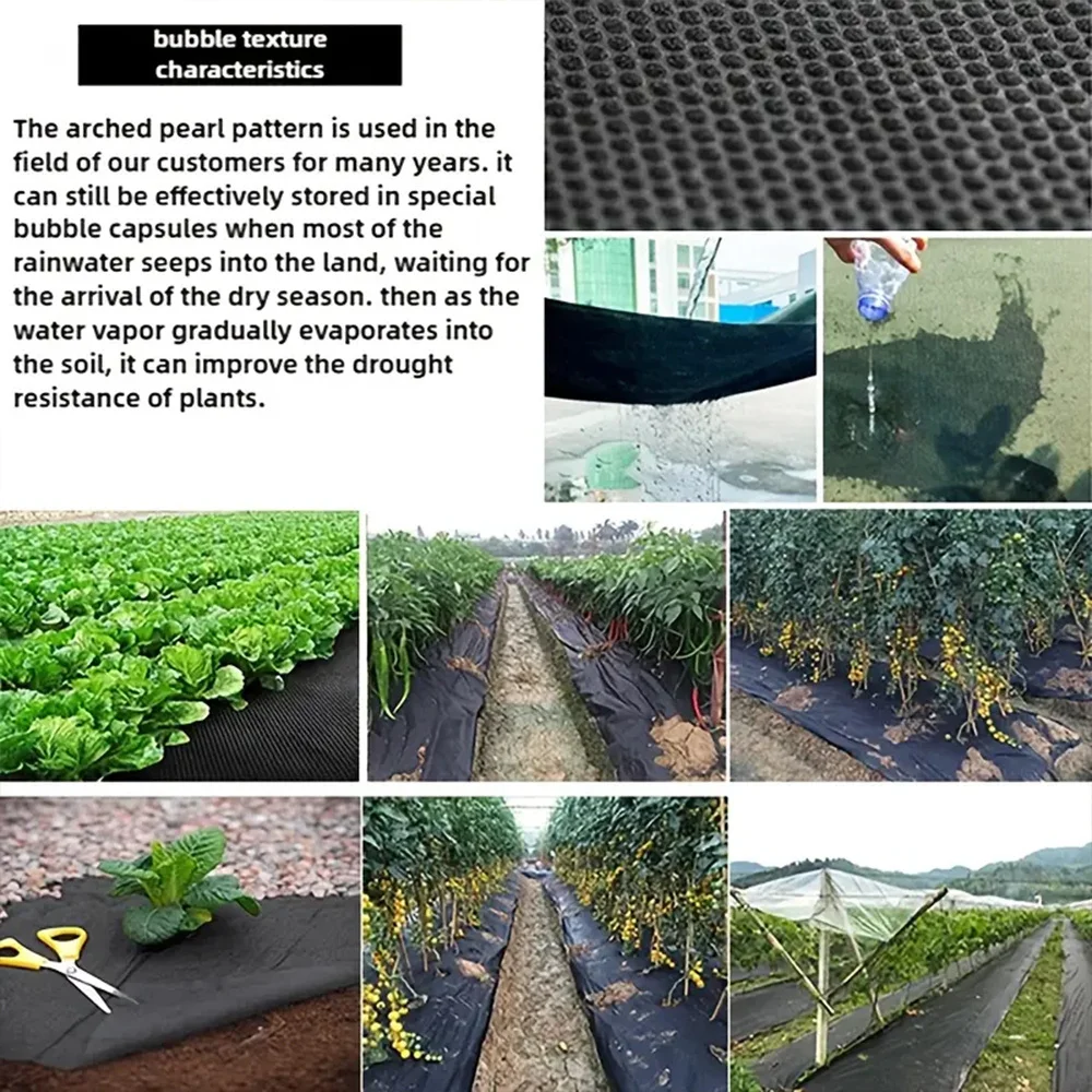 Baum Mulch Ring Jäten Barriere Schutz Matte Pflanzen Abdeckung Anti Gras, Gartenarbeit Stoff Unkraut Kontrolle Warme Feuchtigkeit Kissen – Detail 4