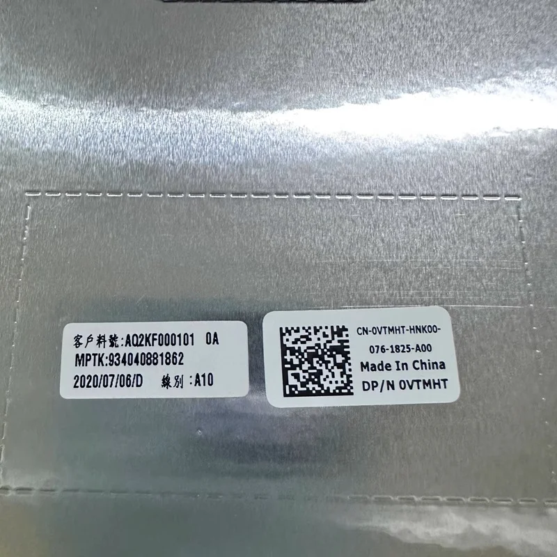 NEW ORIGINAL Laptop Lcd Back Cover A Case For DELL Precision 7540 M7540 0VTMHT VTMHT