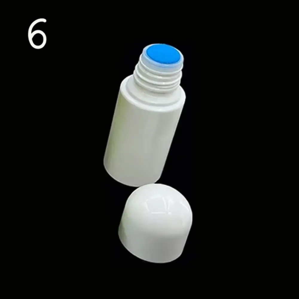 플라스틱 낙서 페인트 펜 배럴 페인트 펜 액세서리 둥근 머리 빈 펜 막대 DIY 반복 사용