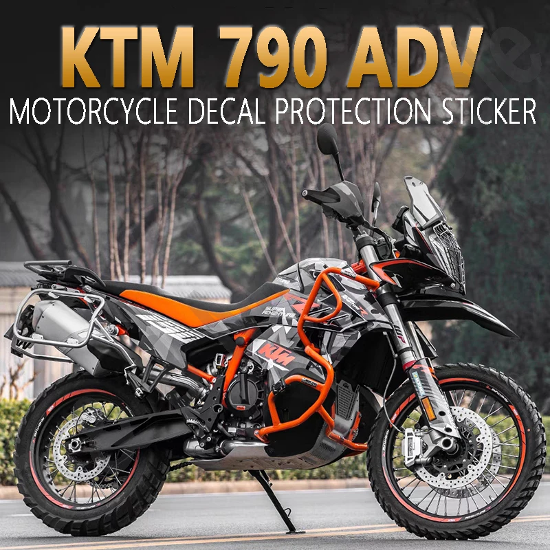 

Наклейка для мотоцикла Sit for 790 ADV 2021 790 ADV R 2021, защитная наклейка, водонепроницаемая пленка, наклейка, декоративная модификация
