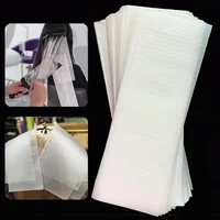 50PCS Reusable Foam Hair Wraps Hair Dye Paper,Professional Hair Coloring Highlighting Strips for Salon Barber Stylists 1