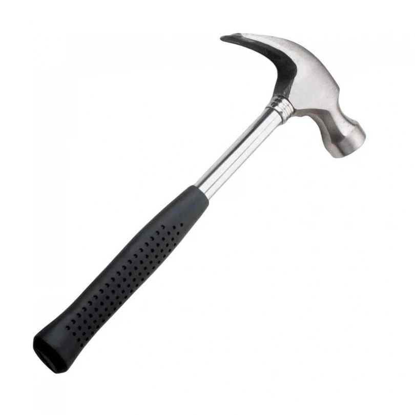 

Carbon Steel Claw Hammer Claw Hammer Rubber Handle Household Carpet Wall Nail Remover DIY Hand Tool