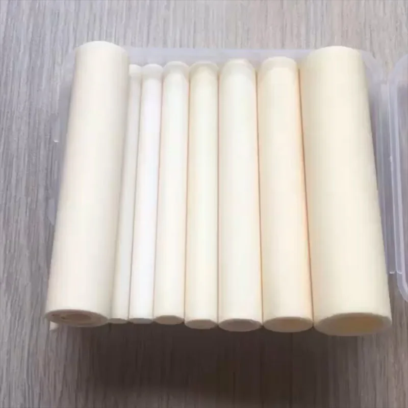 

Alumina Ceramic Tube High Temperature Resistant Insulation Hollow Thermocouple Protection Ceramic Tube