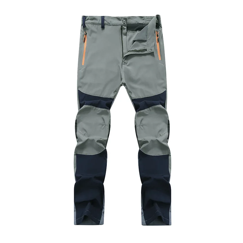 Men Hiking Camping Pants Wear Resistant Quick Dry Anti UV Pant Waterproof Elastic Trousers Climbing Trekking Summer cargo pants cotton work pants military cargo pants men casual pants casual tooling pants