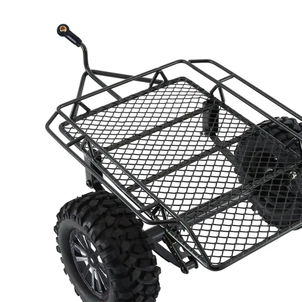 Heavy Duty Metal RC Trailer Car for Axial SCX10 90 CC01 Rock