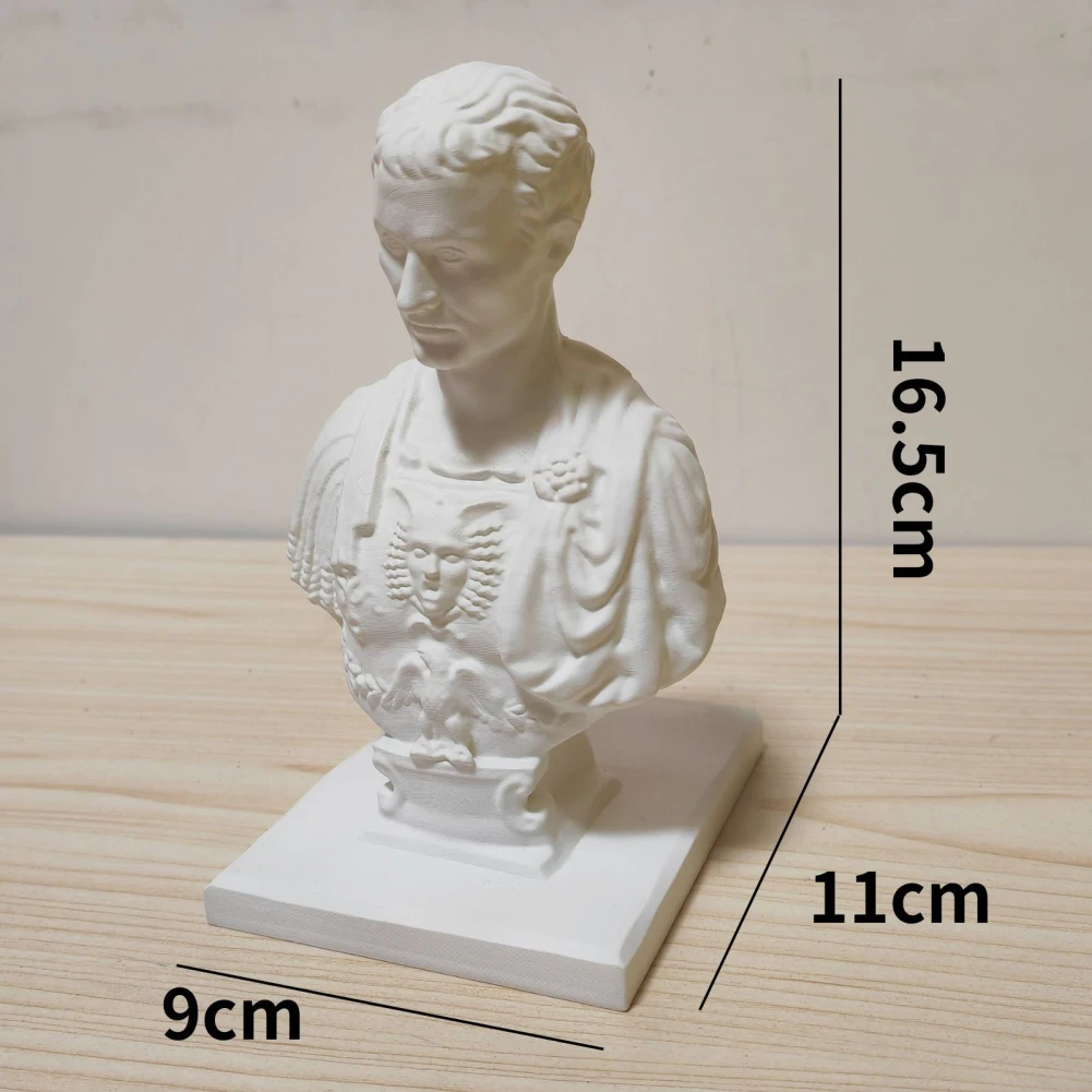 Julius Caesar Desk Pen Holder Ides Of March Statue Furniture Decoration Pencil Rack For Office School Supplies