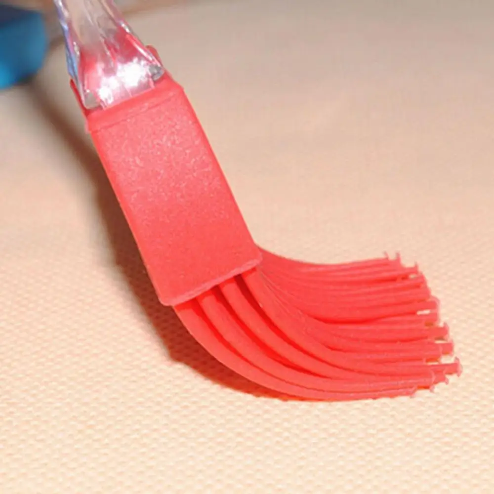 Kitchen Silicone Grill Brush Bread Chef Brush Pastry Oil Cooking Smear BBQ Seasoning Baking Pan Oil BBQ Tool