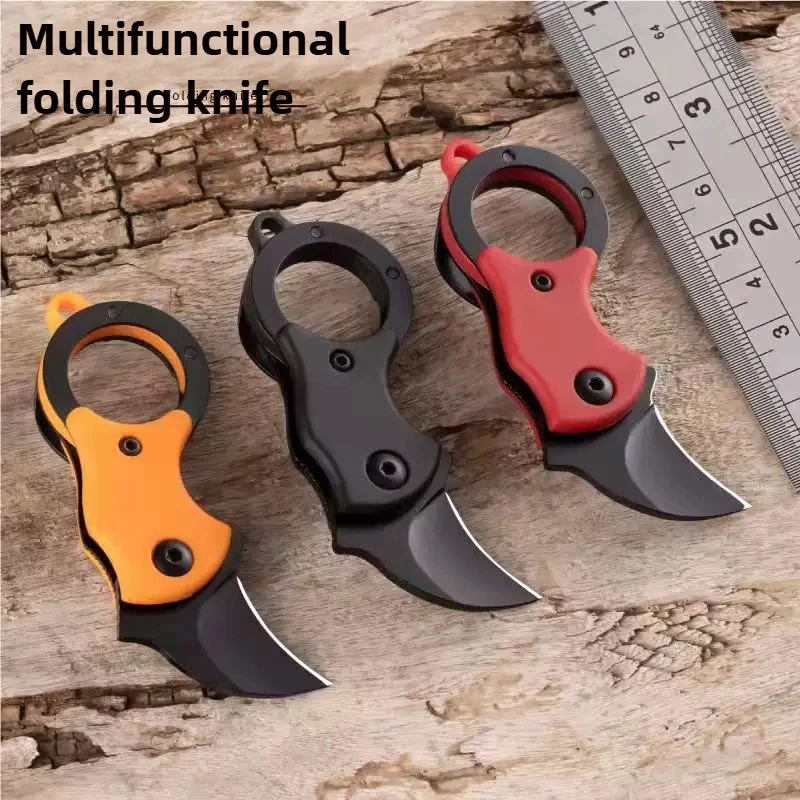 Mini Utility Folding Knife Slicing Meat Fruit Fish Knife Cleaver Meat Chop Vegetables Kitchen Boning Butcher Chef