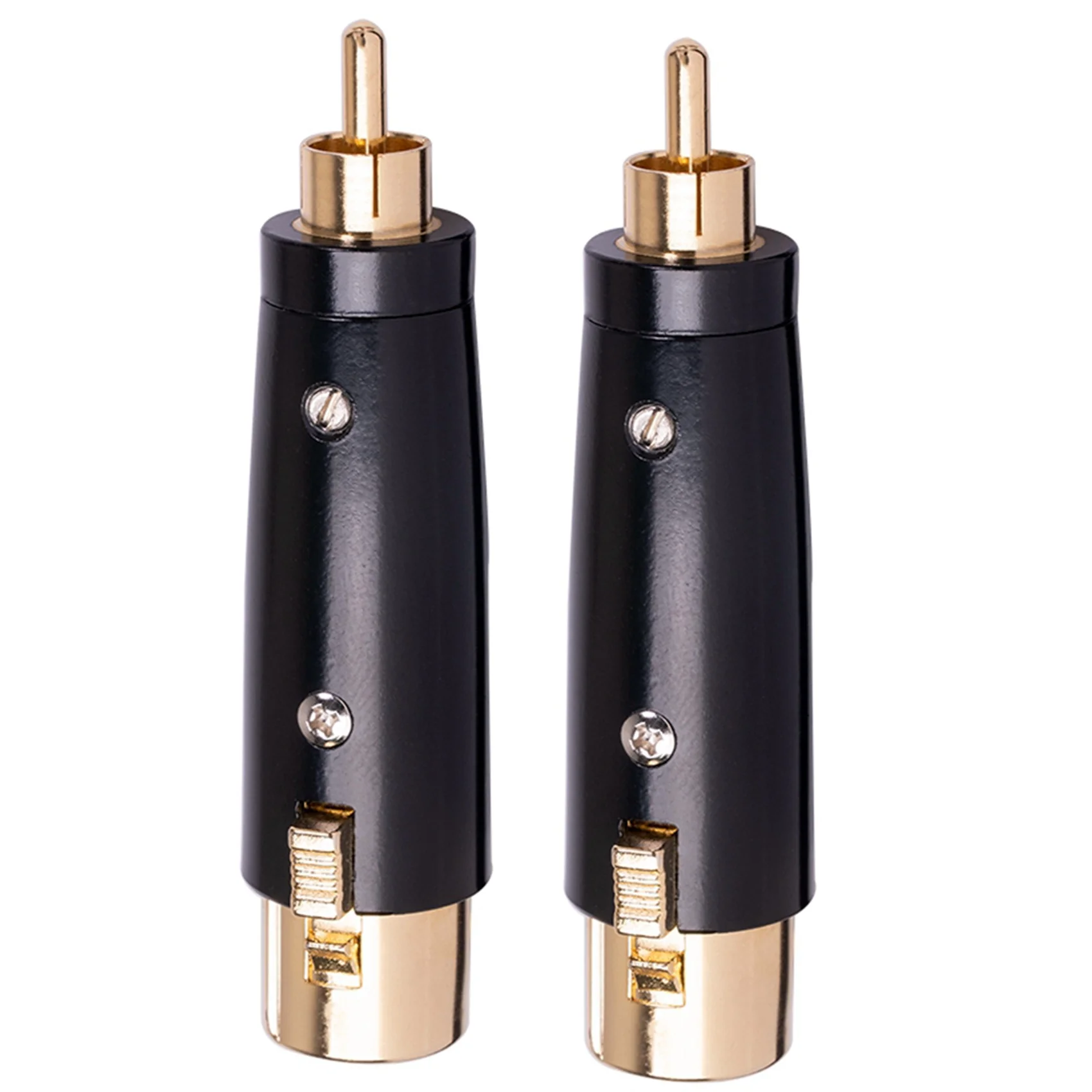 

2X XLR to RCA Adaptor RCA Male to XLR Male Female Adaptor XLR to RCA Female Male Plug Adapter for Stereo Cable