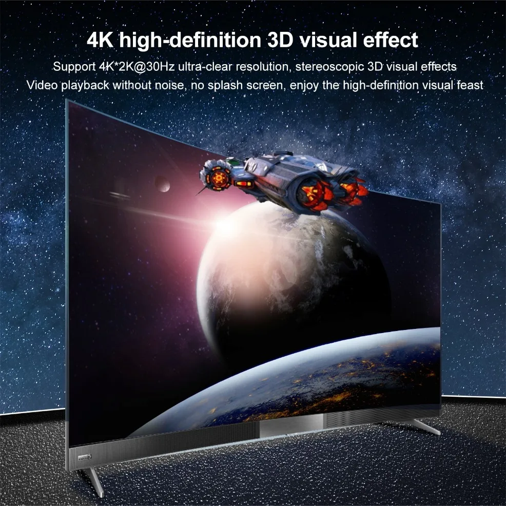 HDMI 호환 분배기 컨버터, PS4 노트북 모니터 TV 박스 프로젝터용, 1 in 4 out 비디오 스위처, 1x4 HDMI 허브